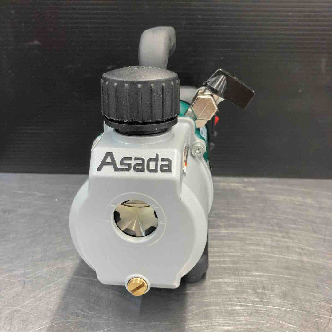 【中古美品】 アサダ(ASADA) 18V コードレス真空ポンプ 1.5CFM-B バッテリー1個付属 フルセット 【東大和店】