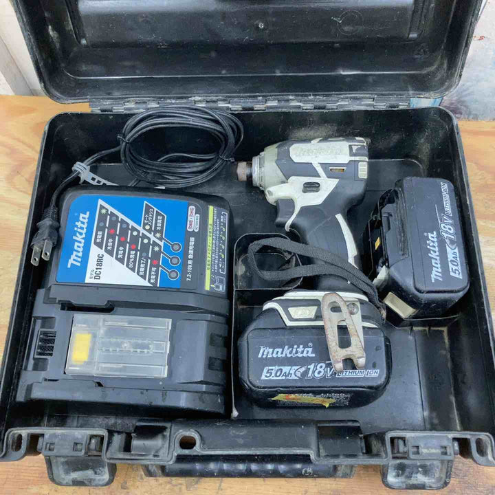 ★マキタ(makita) コードレスインパクトドライバー TD148DRTXW【柏店】
