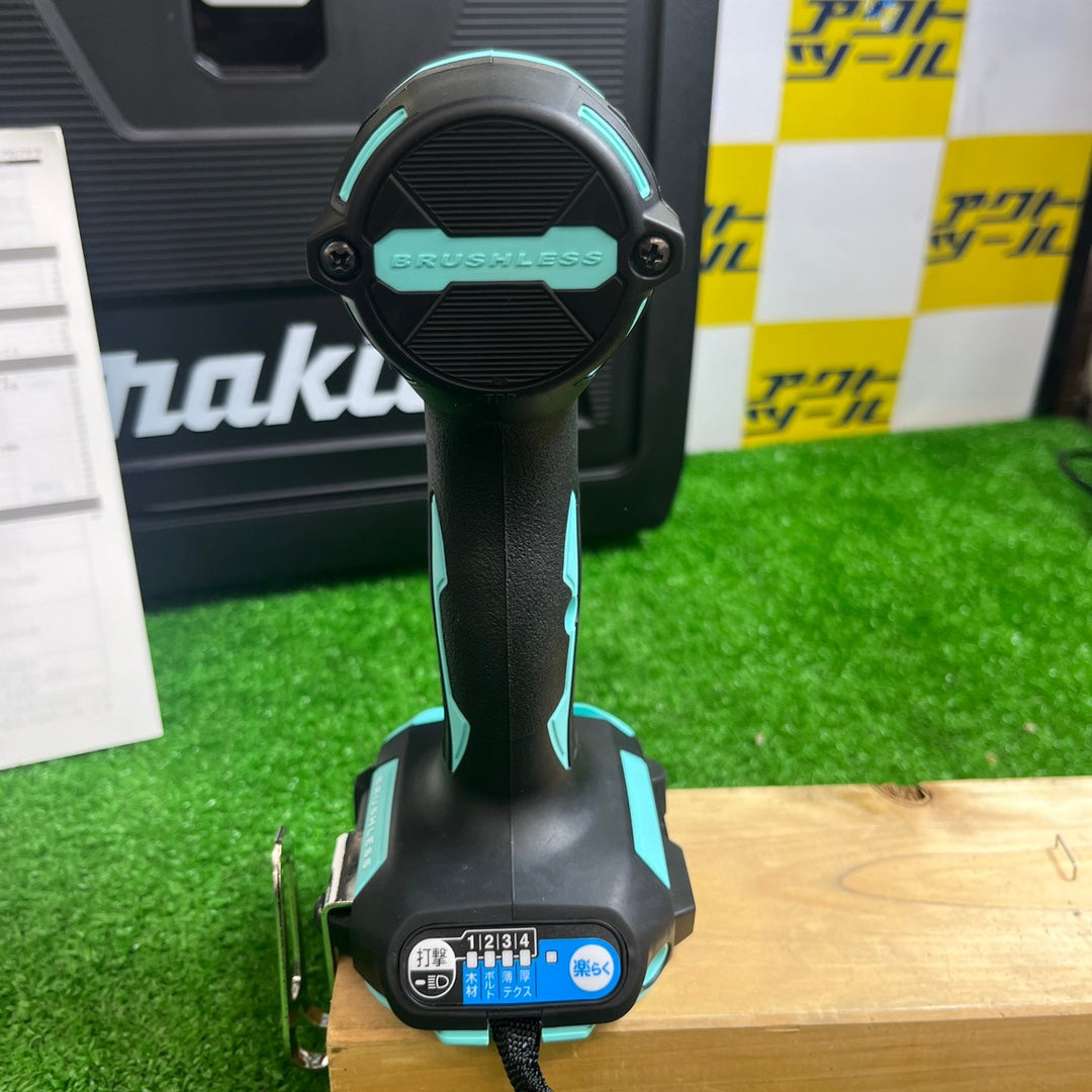 ◇マキタ(makita) 18V コードレスインパクトドライバ TD173DZTB ターコイズブルー　本体＋ケース　【越谷店】