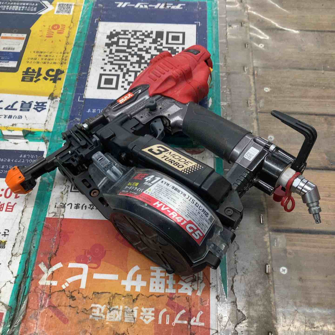 ★マックス(MAX) 高圧エアネジ打ち機 HV-R41G5-G　本体のみ　高圧仕様【戸田店】
