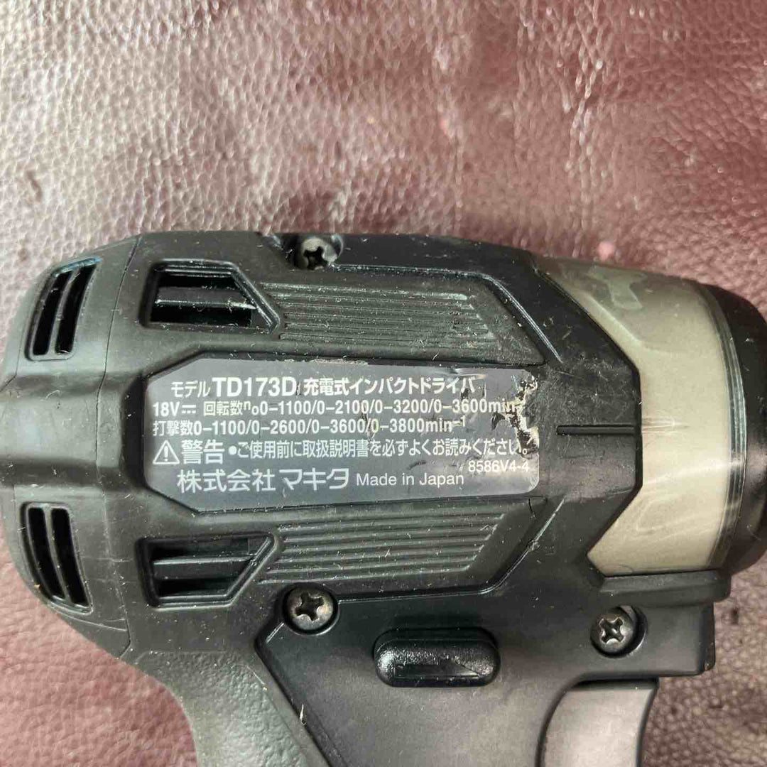 【中古品】 マキタ(makita) コードレスインパクトドライバー TD173DRGXB 【東大和店】