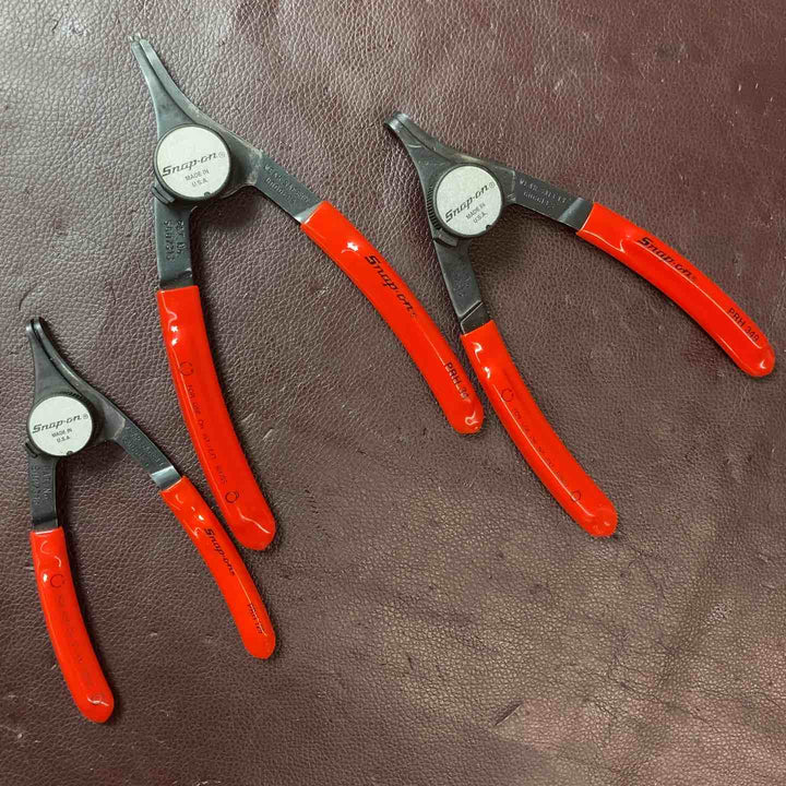 【中古品】スナップオン(Snap-on) スナップリングプライヤー 計3本セット PRH34・129・349【東大和店】