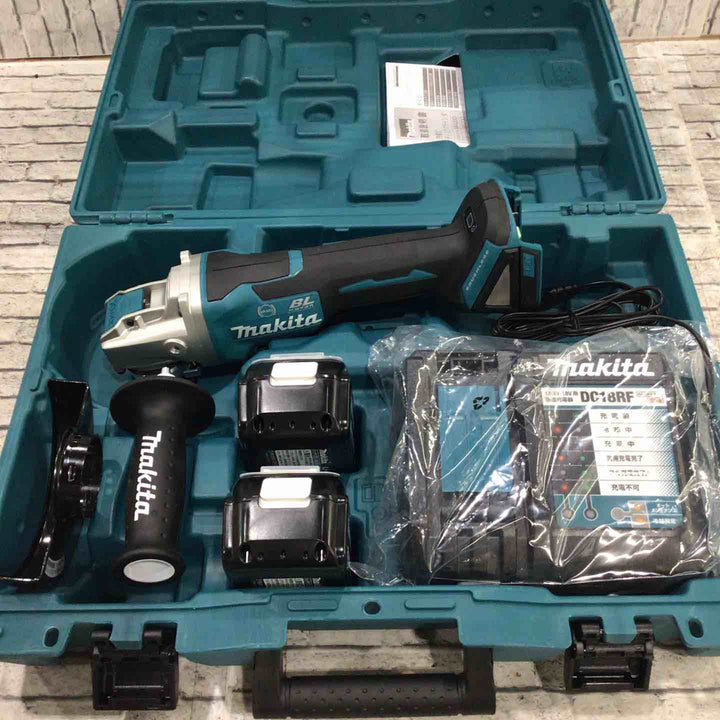 ★マキタ(makita) 125mmコードレスディスクグラインダ GA520DRGX【川口店】