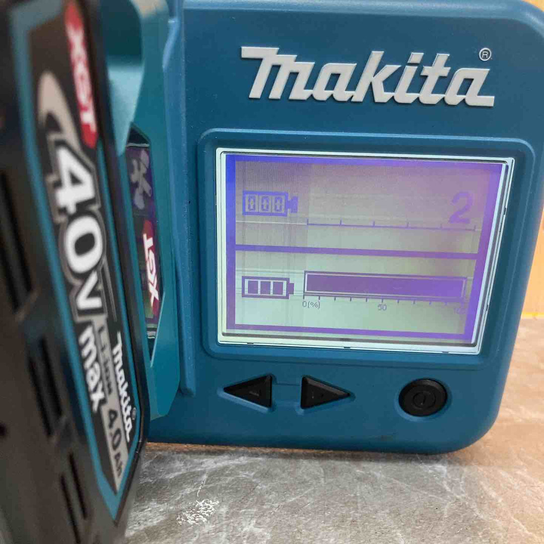 ★マキタ(makita) リチウムイオンバッテリー 40Vmax/4.0Ah BL4040 充電回数2回【八潮店】