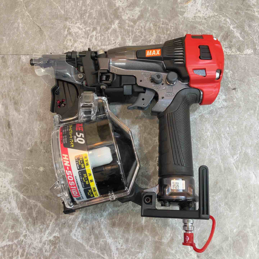 ★マックス(MAX) 高圧エア釘打ち機 HN-50S1(D) 細釘専用【八潮店】