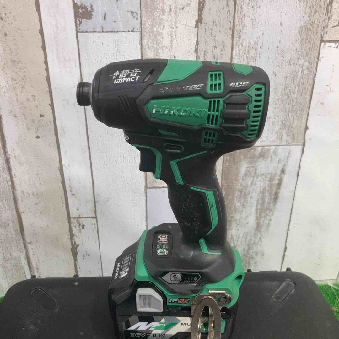 ★ハイコーキ(HIKOKI ※旧:日立工機) コードレスソフトインパクトドライバー WHP18DBL(2LXPK)【町田店】