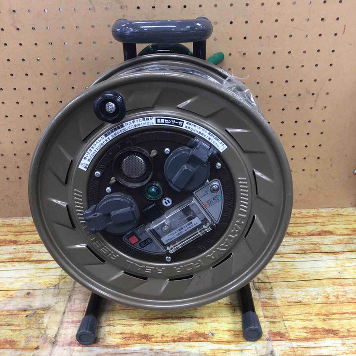 ◇ハタヤ(HATAYA) 金属感知機能付メタルセンサーリール100V型標準型コードリール MSB-301KX【川崎店】