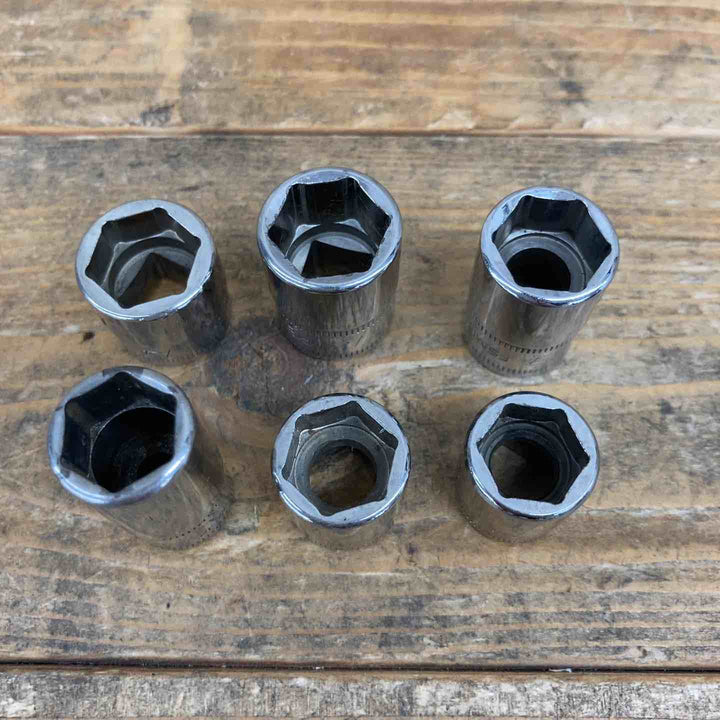 【中古品】 スナップオン(Snap-on) ソケットまとめ TMMS8 RFSM12など 計12個セット 1/4 3/8 ブランド ショート ディープ 【東大和店】
