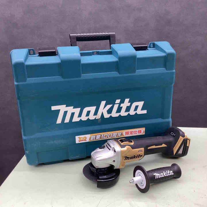 ◇マキタ(makita) コードレスディスクグラインダ18V 100mm ゴールド GA404DSP1 (GA404DRT)【越谷店】