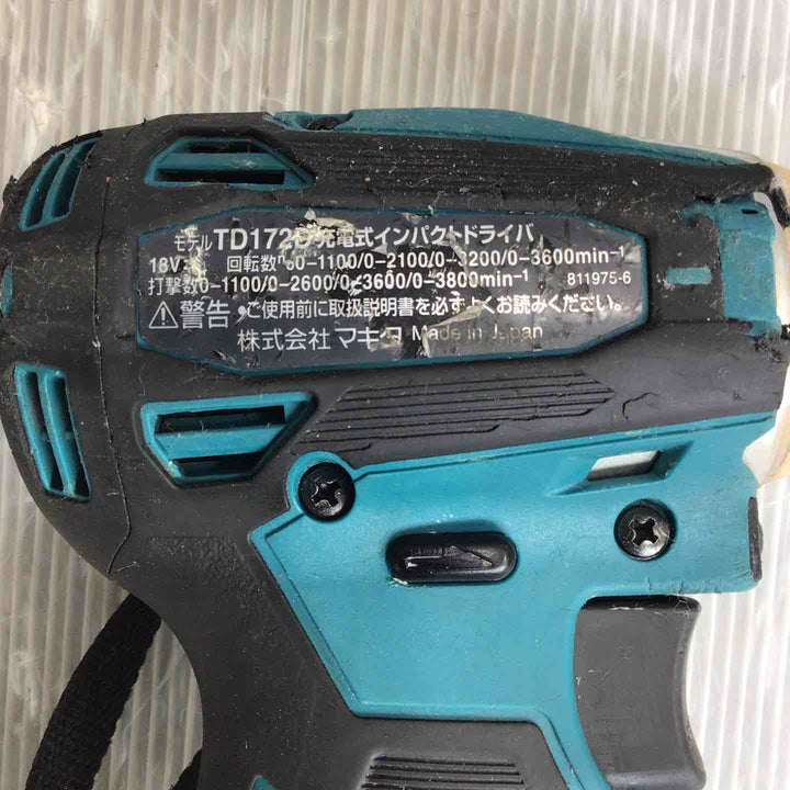 ★マキタ(makita) コードレスインパクトドライバー TD172DZ【草加店】