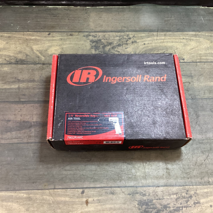 【未使用品】〇インガソールランド(Ingersoll Rand)  7802RAKCヘビーデューティ3/8インチリバーシブルニューマチックドリルキーレスチャック【東大和店】