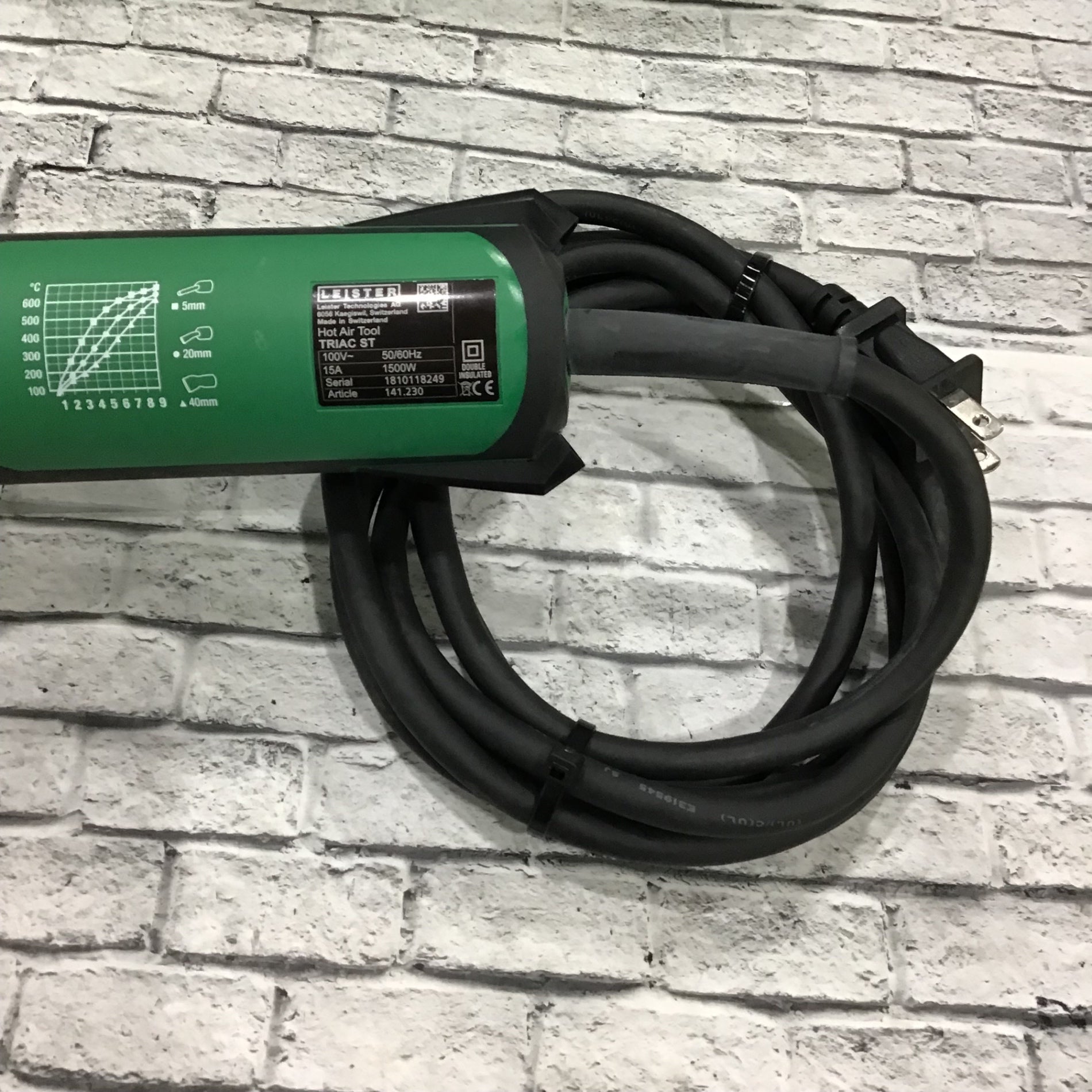 ライスター TRIACST 熱風溶接機②【野田愛宕店】【店頭取引限定】【ジャンク】管理番号：ITEJCUSG8YA8 ライスター純正品 トリアックST型 溶接4点セット 100V用 品番141.230