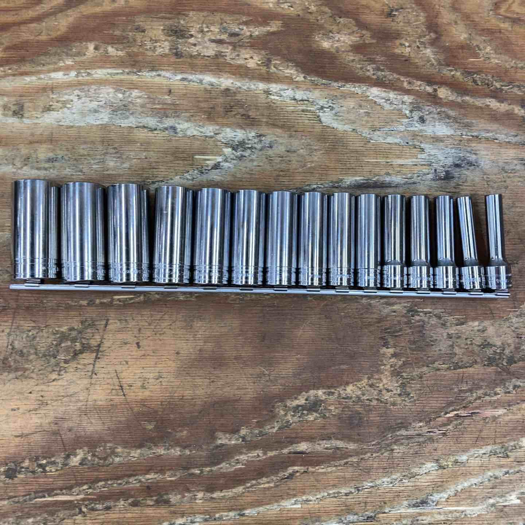 スナップオン(Snap-on) ソケット 15本セット S401/S361/S341/S321/S301/S281/S261/S241/S221/S201/S181A/S161A/S141A/S121A/SM10A【柏店】