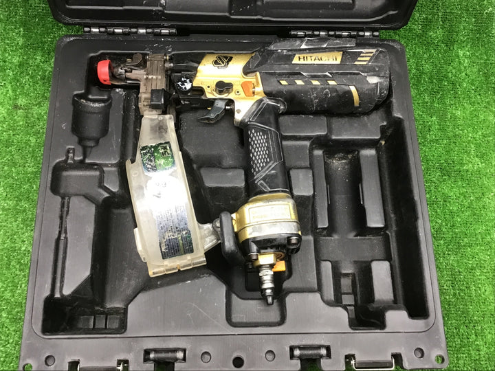 エア漏れあり★ハイコーキ(HIKOKI ※旧:日立工機) 高圧エアネジ打ち機 WF4H3(S)【富山店】●Y6