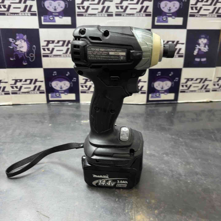 【中古美品】マキタ(makita) コードレスインパクトドライバー TD136DZB バッテリー1個付き【所沢店】