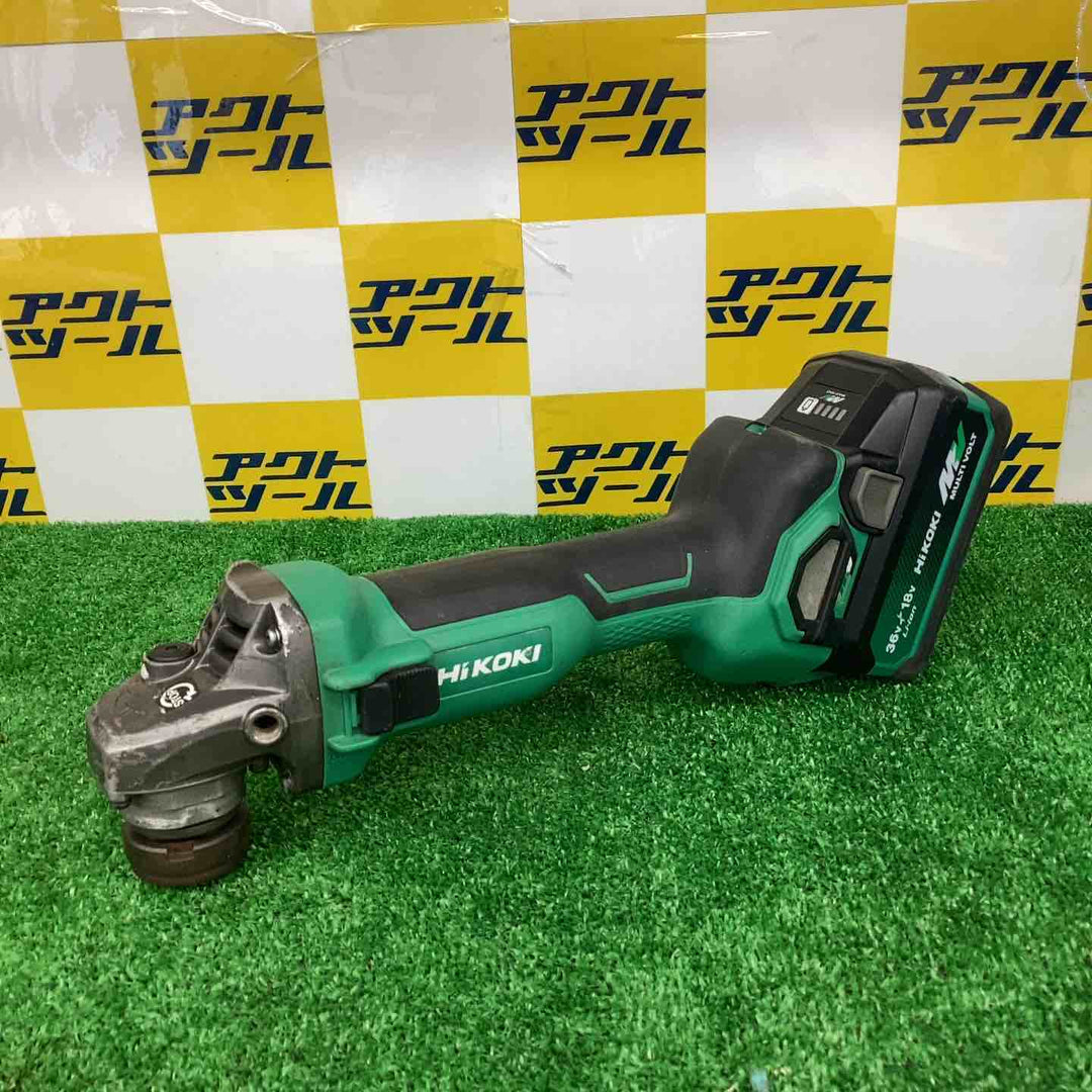 ★ハイコーキ(HIKOKI ※旧:日立工機) 100mmコードレスディスクグラインダ G3610DA(XP)【越谷店】