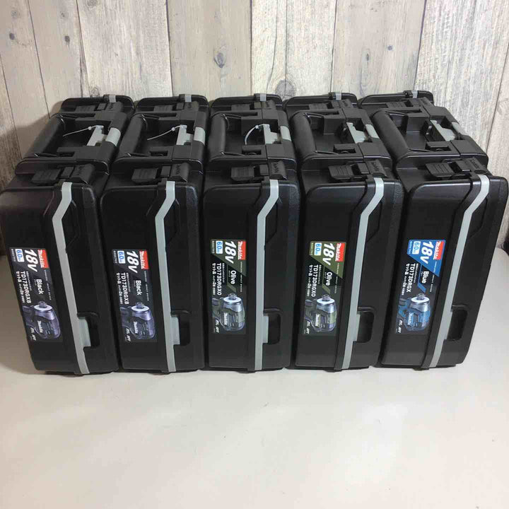 【未使用品】 マキタ makita コードレス インパクトドライバー TD173DRGX TD173DRGXB TD173DRGXO 5台 インパクト 青 ブルー 黒 ブラック オリーブ【戸田店】