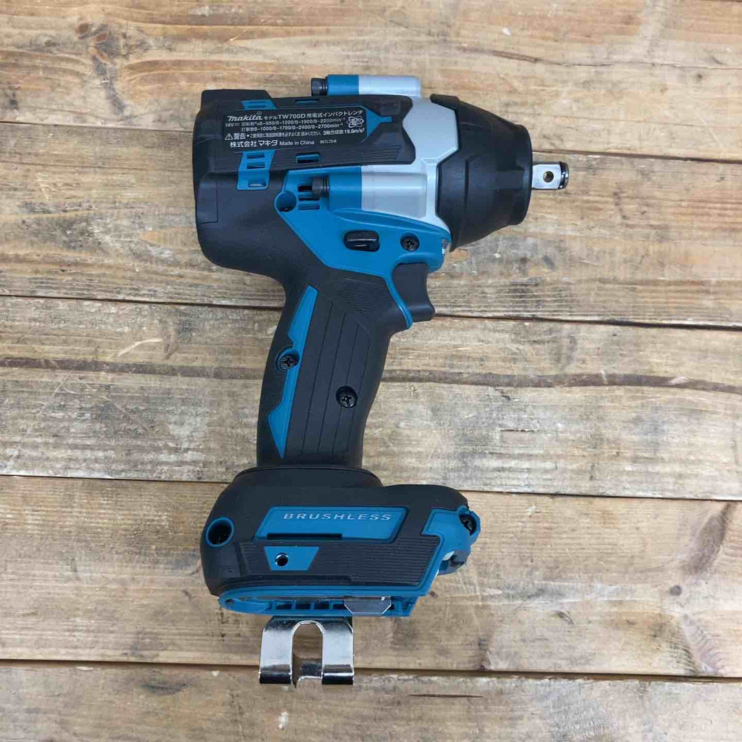 【未使用店頭展示品】 マキタ(makita) コードレスインパクトレンチ TW700DRGX 18V フルセット 【東大和店】