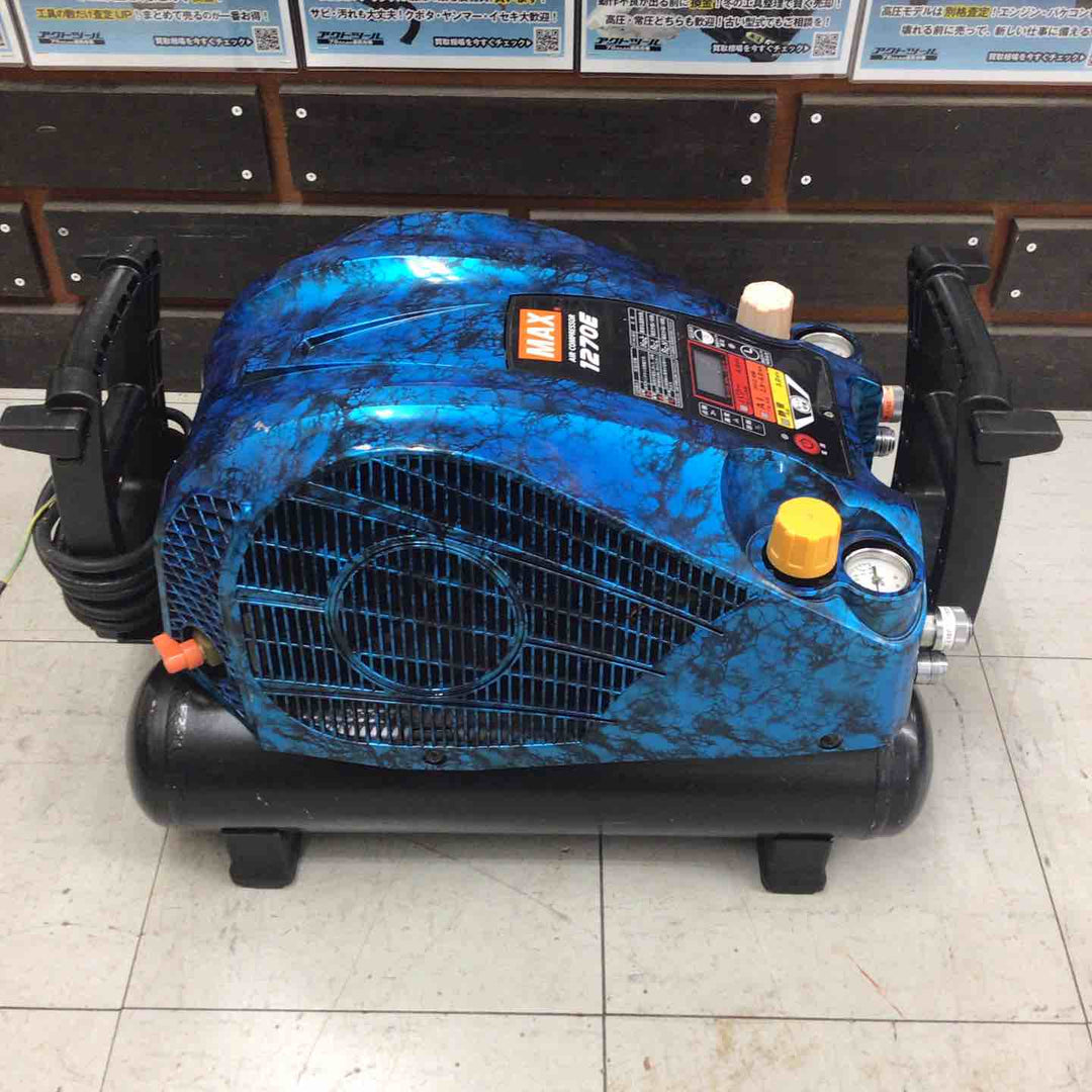 【中古品】 マックス/MAX エアコンプレッサー AK-HL1270E ガイアブルー 【鴻巣店】