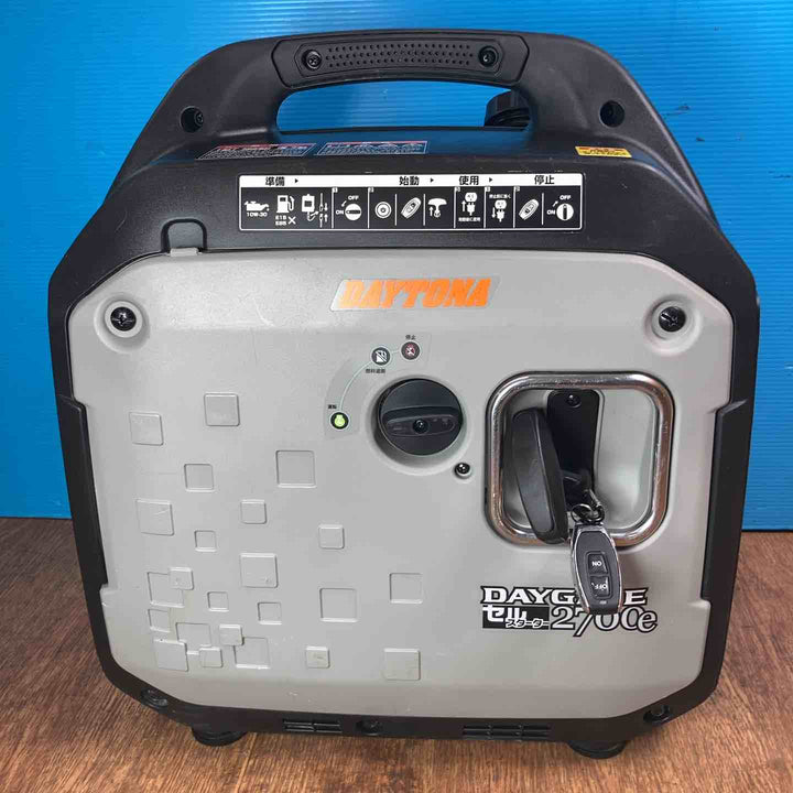 ◇デイトナ(DAYTONA) インバーター発電機 DAYGENE2700e リモコン付き【岩槻店】