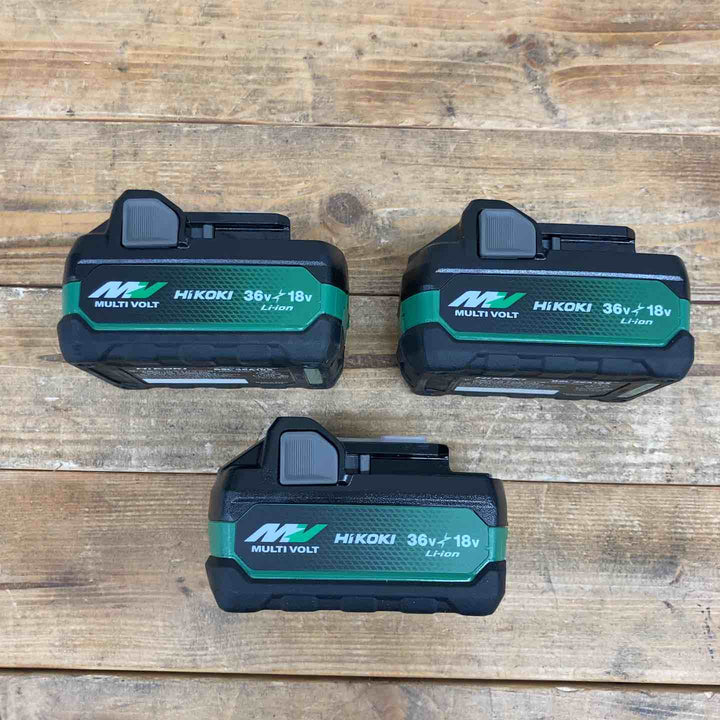【3個セット】 ハイコーキ(HIKOKI ※旧:日立工機) リチウムイオンバッテリー 36V/2.5Ah BSL36A18X  【東大和店】