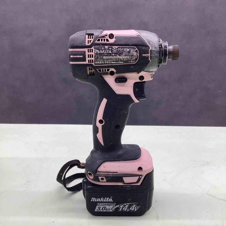 ★マキタ(makita) コードレスインパクトドライバー TD138DRFXP【越谷店】