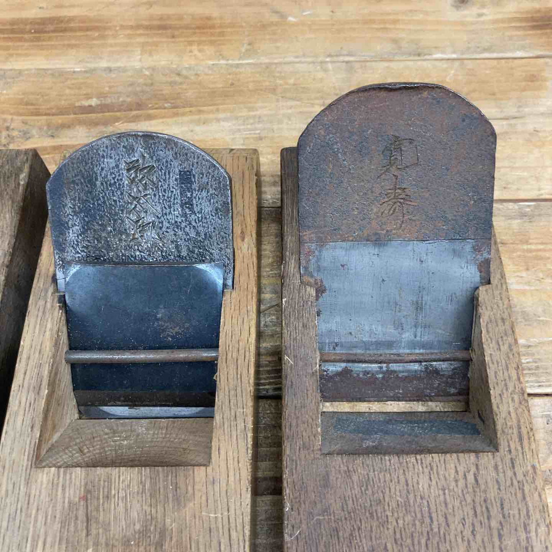 【中古品】 左菊弘・寛寿・勘次・弥太郎・藤奴 鉋5点セット  鉋 かんな カンナ 和工具 大工道具 鑿 のみ 鋸 のこ 【東大和店】