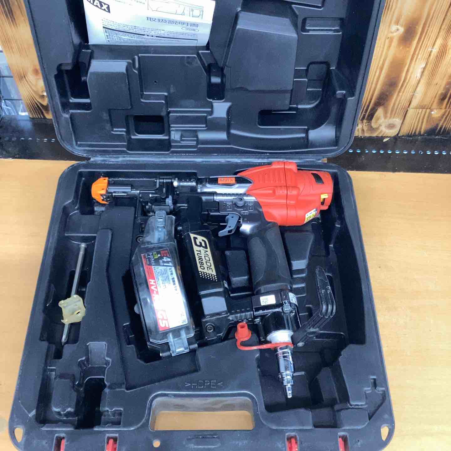 ★マックス(MAX) 高圧エアネジ打ち機 HV-R41G5-G【越谷店】 ☆マックス(MAX) 高圧エアネジ打ち機 HV-R41G5-G【越谷店】 – アクト