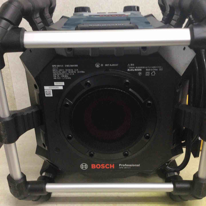 【中古品】ボッシュ　現場ラジオ　GPB18V-5C【町田店】