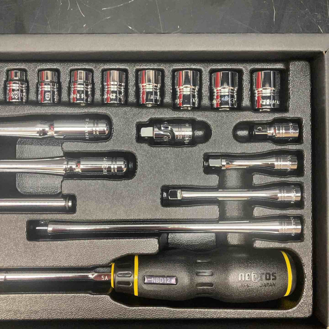 KTCネプロス/nepros  (6.3sq) ネプロス・ソケットレンチセット NTB222XA【川越店】
