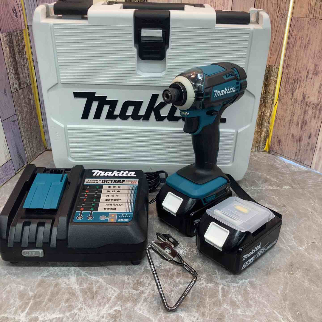 【中古品】★マキタ makita 18V  コードレスインパクトドライバー TD149DRFX バッテリー充電回数10回8回【八潮店】