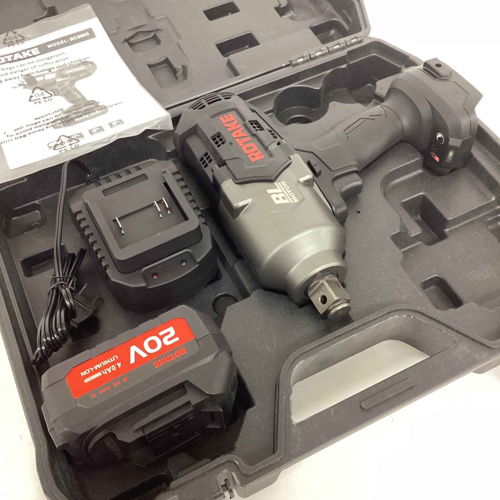 ▼ROTAKE コードレスインパクトレンチ RC8805 20V 車 タイヤ交換【狭山】 ▽ROTAKE コードレスインパクトレンチ RC8805 20V 車 タイヤ交換【狭山