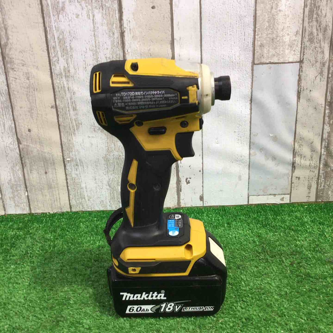 ★マキタ(makita) コードレスインパクトドライバー TD172DGXFY【町田店】