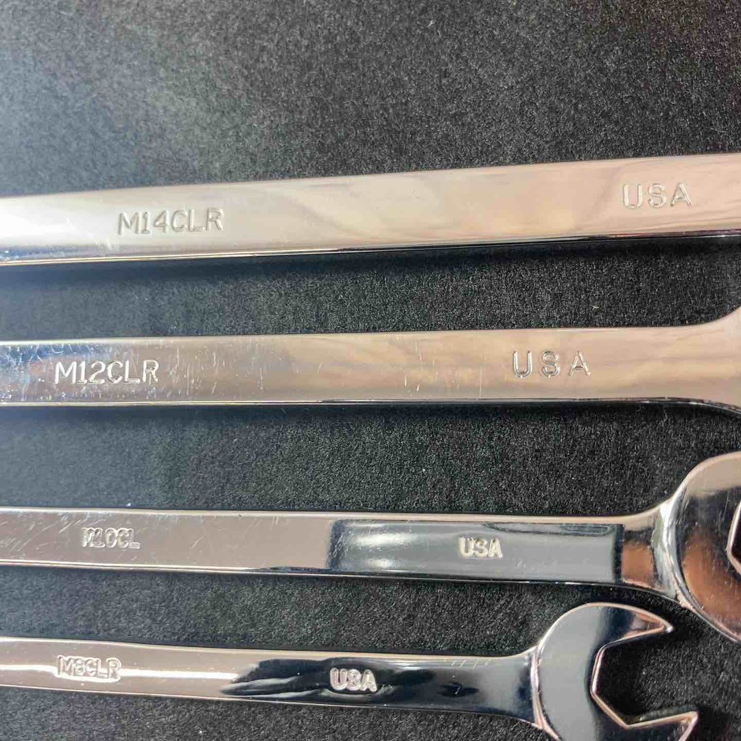 【中古品】 マックツール(MACTOOLS) M8CLR MC10CL MC12CLR M14CLR コンビネーションレンチ 4本セット 【東大和店】