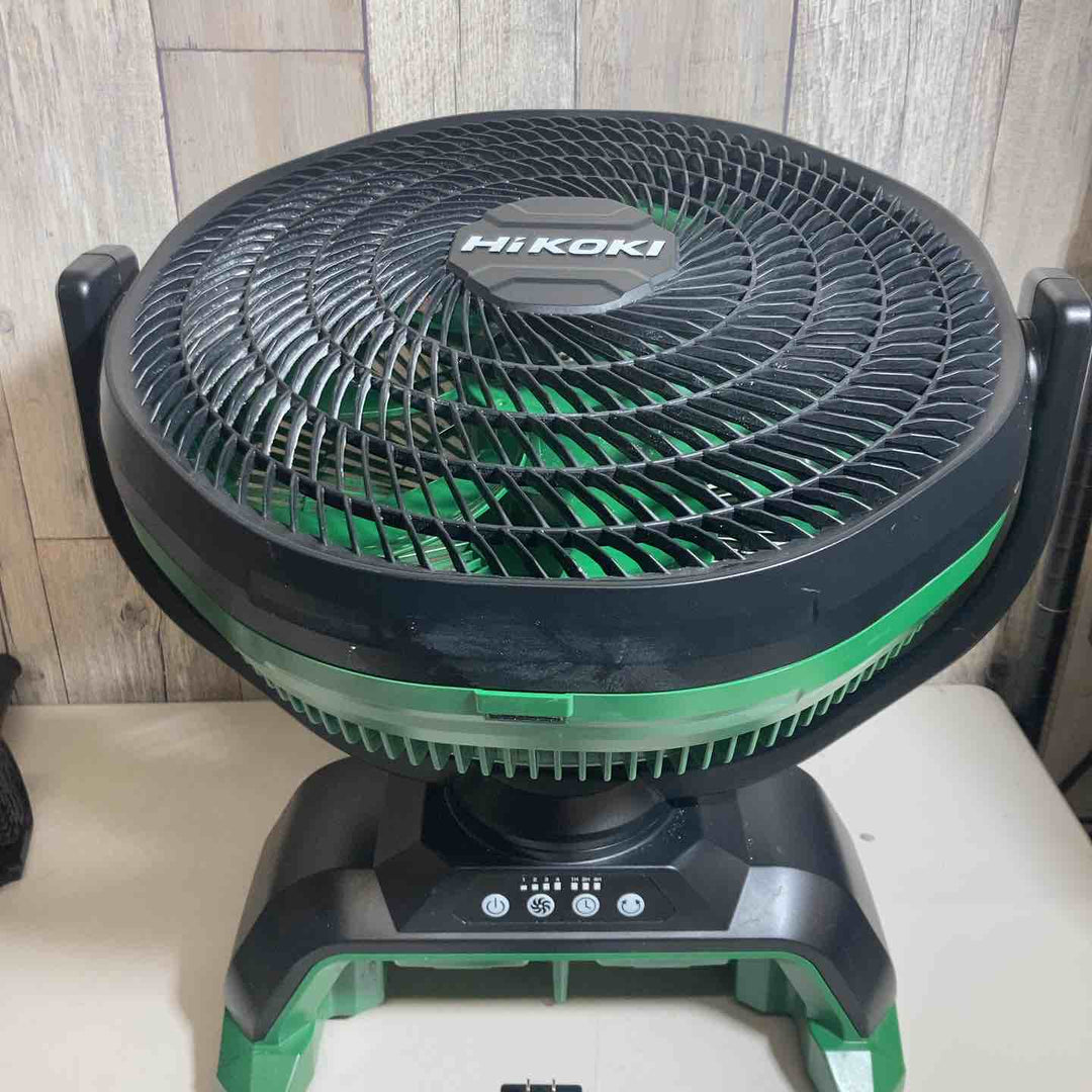 ★ハイコーキ(HIKOKI ※旧:日立工機) コードレスファン UF18DA(NN)(本体のみ)　ACアダプタ付属【戸田店】