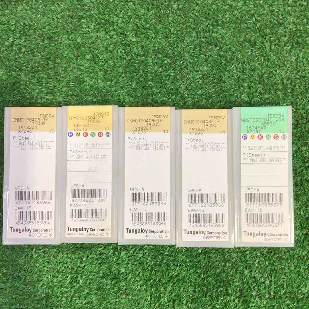 【まとめ売り】tungaloy 切削チップ 型式バラバラ 12点【町田店】