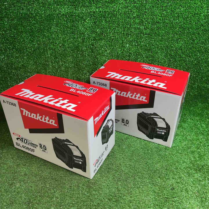 【未使用品】 マキタ (makita) リチウムイオンバッテリー 40Vmax/8.0Ah BL4080F 2個セット 【藤沢店】