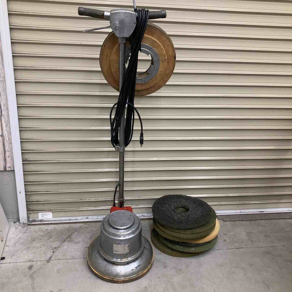 丸林電機　電動ポリッシャー 店頭受取り限定】▽丸林電機製作所 電気ポリッシャー12M 4つ爪 床用