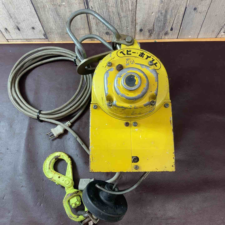 【中古品】トーヨーコーケン ベビーホイスト BH-N300 耐荷重60㎏ 揚程20ｍ【東大和店】