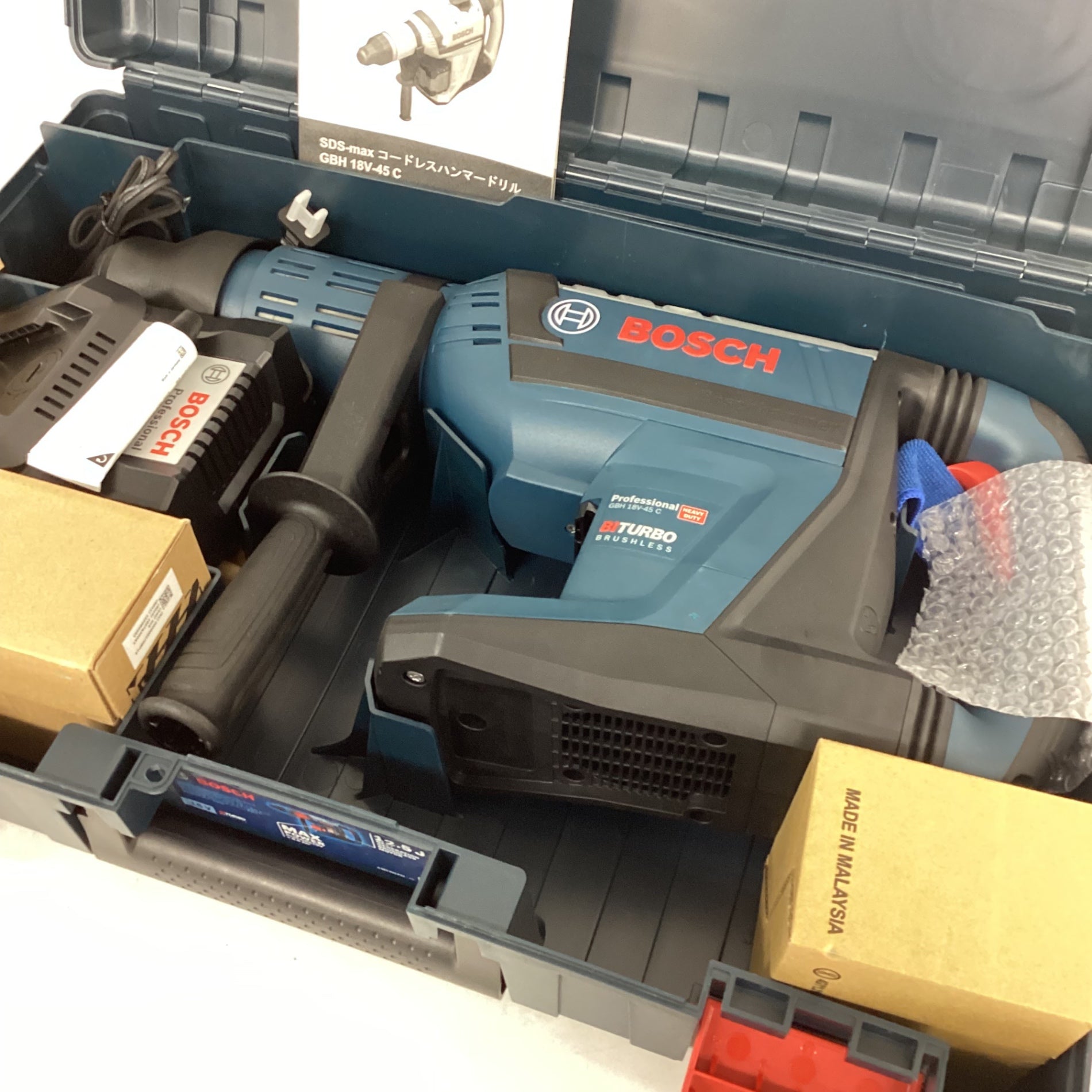 ▽BOSCH コードレスハンマドリル GBH18V-45C【狭山】 – アクトツール
