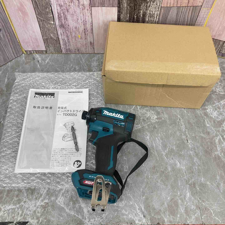 【未使用品】★マキタ(makita) コードレスインパクトドライバー TD002GZ 本体のみ【八潮店】