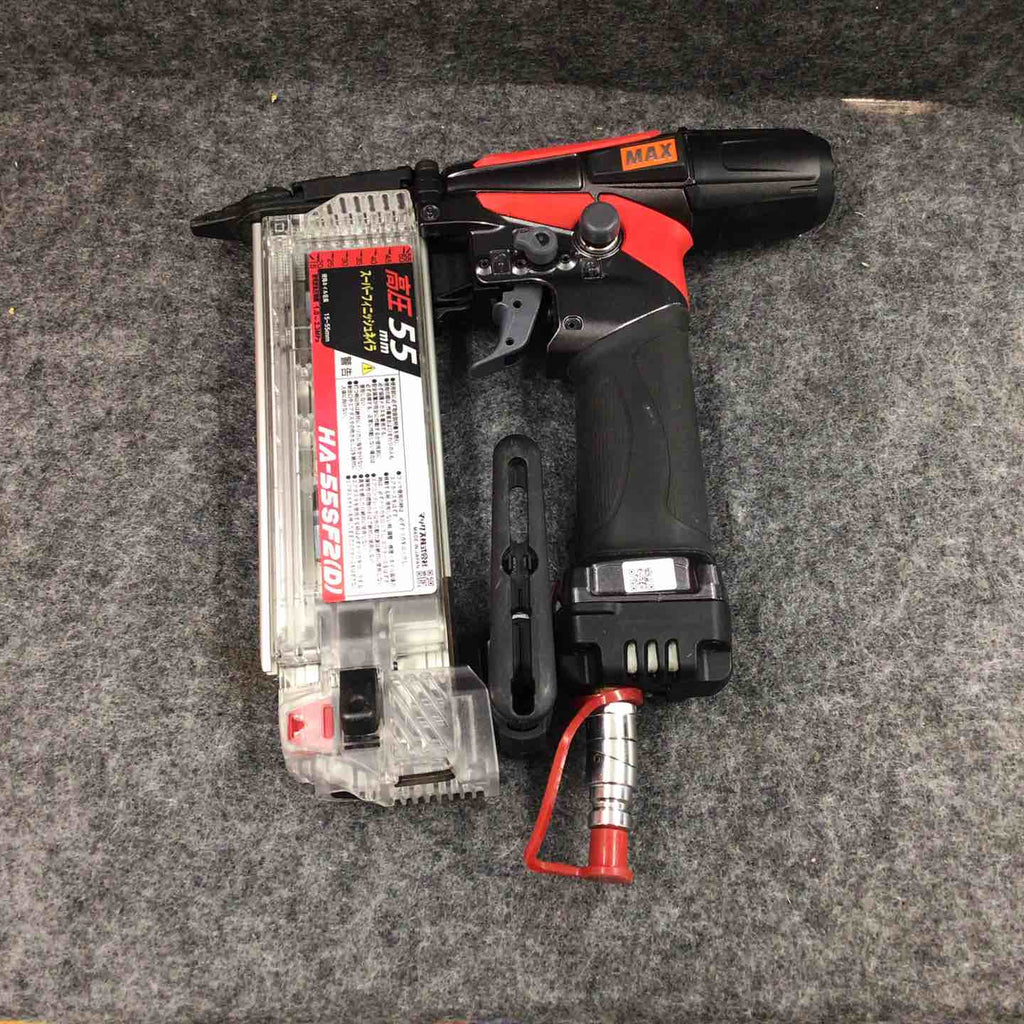 中古美品】 マックス/MAX 高圧フィニッシュネイラ HA-55SF2(D) 【鴻巣