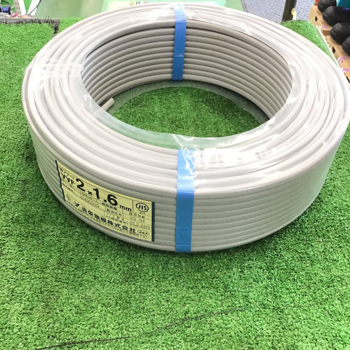 〇弥栄電線 VVF1.6ｍｍ-2心 100m VVFケーブル【桶川店】