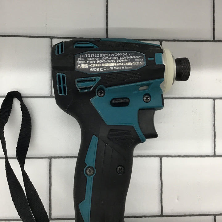 ★マキタ(makita) コードレスインパクトドライバー TD172DRGX【所沢店】