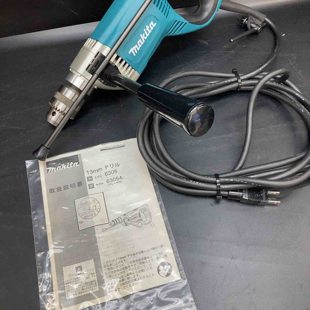 【美品】☆マキタ(makita) 電気ドリル 6305A ブレーキ付【川越店】