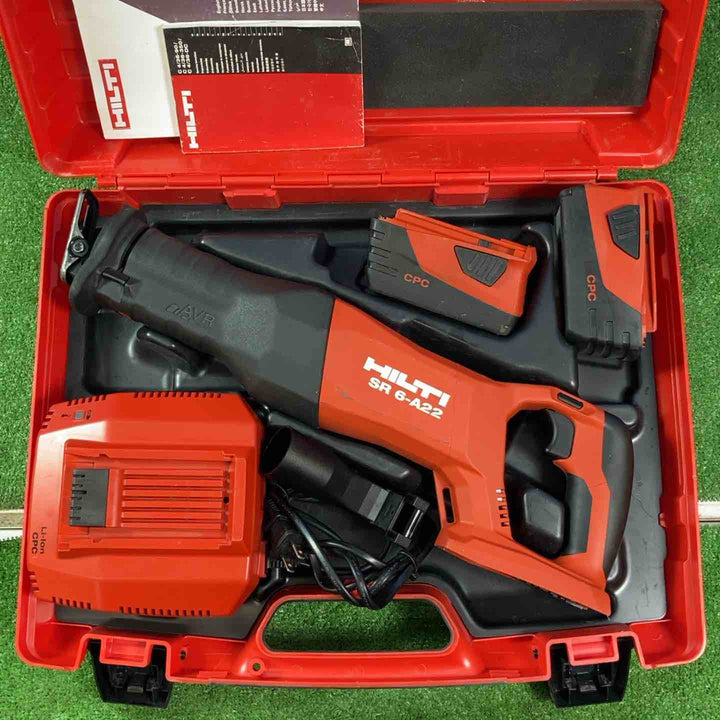 ◇ヒルティ(HILTI) コードレスレシプロソー SR 6-A22【岩槻店】