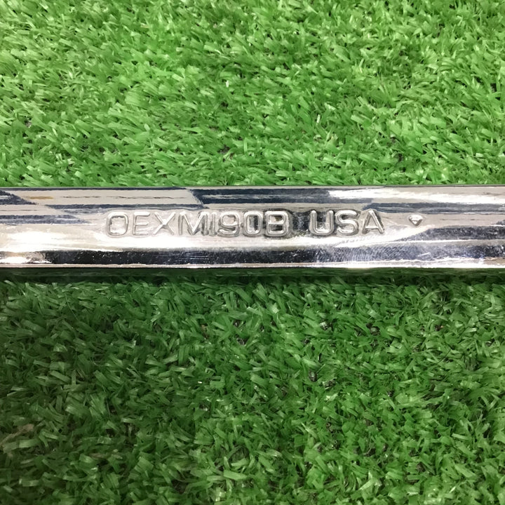 スナップオン (Snap-on) コンビネーションレンチ 19mm OEXM190B USA【中古品】