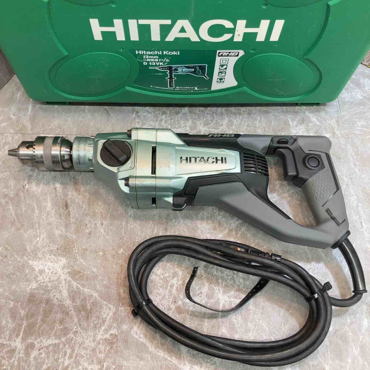 【中古品】◇ハイコーキ(HIKOKI ※旧:日立工機) 二段変速ドリル D13VK【八潮店】