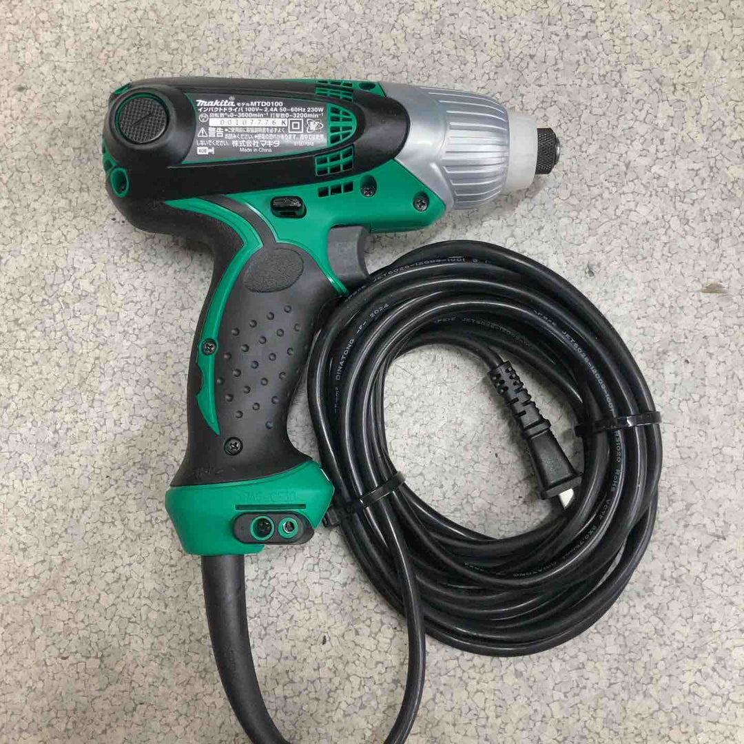 【中古品 美品】マキタ makita インパクトドライバ MTD0100 本体のみ【八潮店】