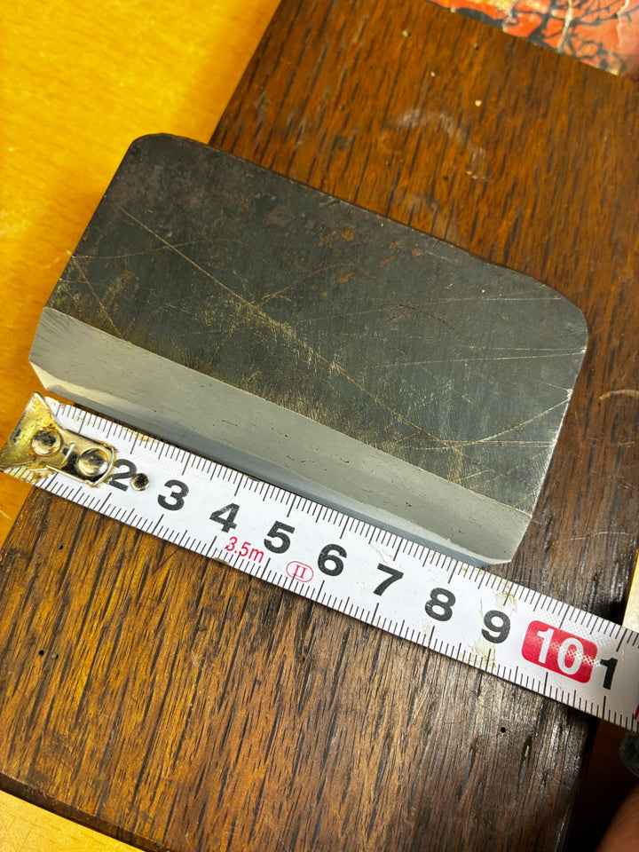 鉋 竹 切刃の友 刃幅94mm 削り幅84mm ※台に割れあり【越谷店】